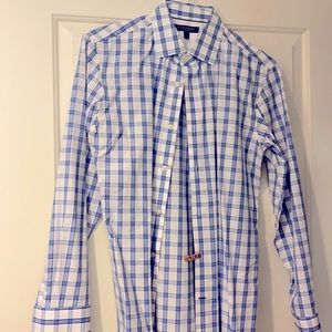 Banana Republic Non-Iron Slim Fit button u…